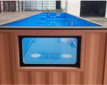 Piscina Contenedor SP02 - Piscina Modular de Fibra de Vidrio de 11.8 Metros